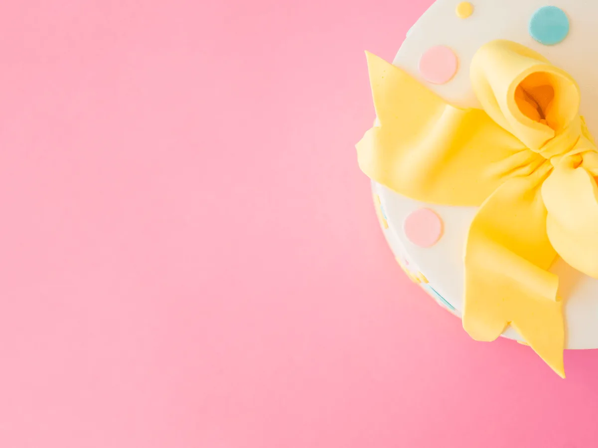 Cake birthday card template preview